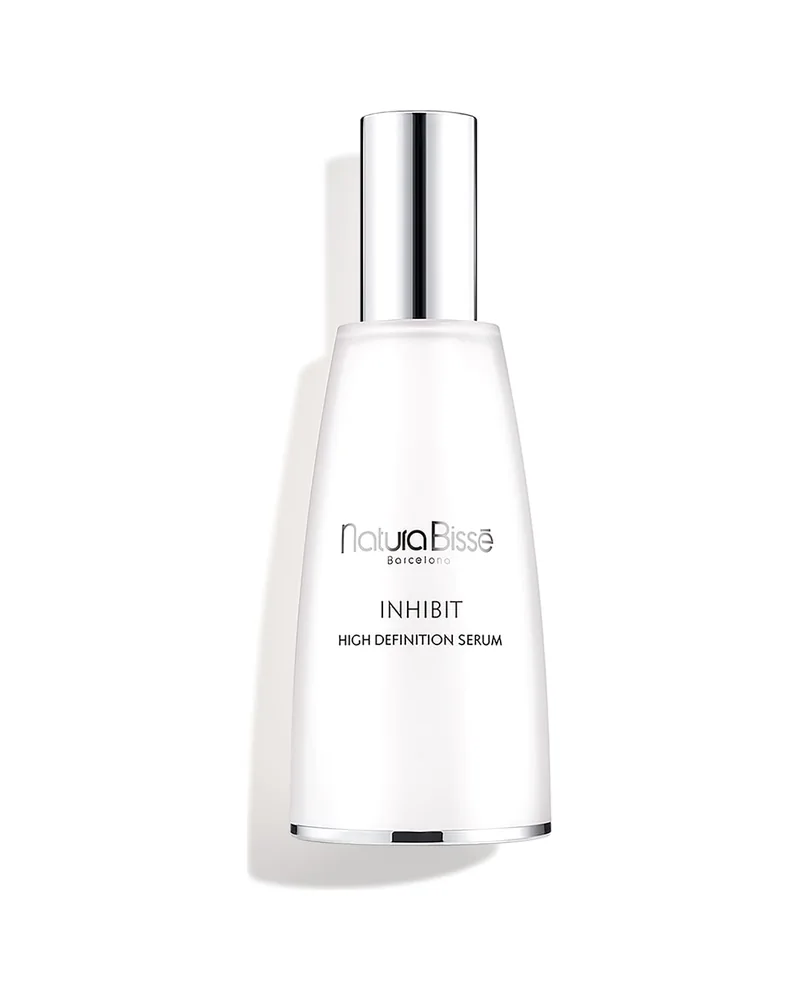 Envase de Inhibit High Definition Serum sobre fondo blanco