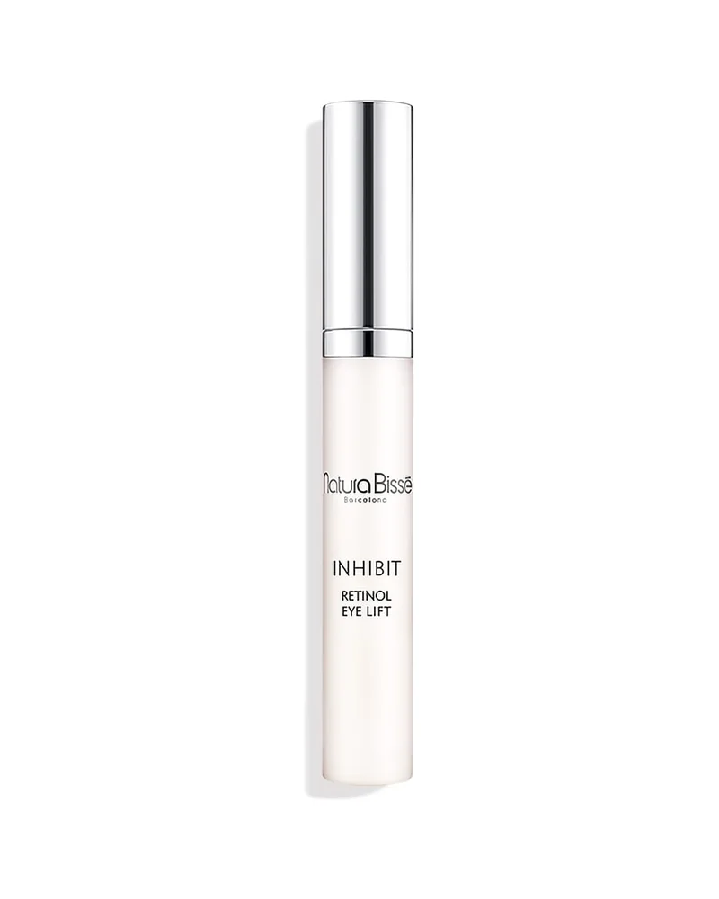 Envase de Inhibit Retinol Eye Lift sobre fondo blanco
