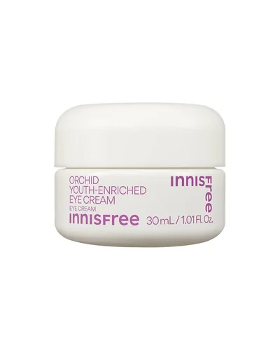 Tarro de Orchid Youth-Enriched Eye Cream sobre fondo blanco