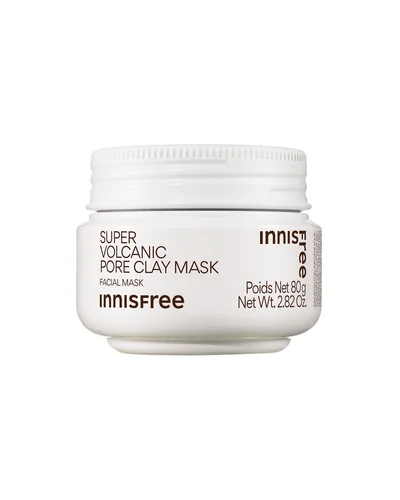 Tarro de Super Volcanic Pore Clay Mask sobre fondo blanco