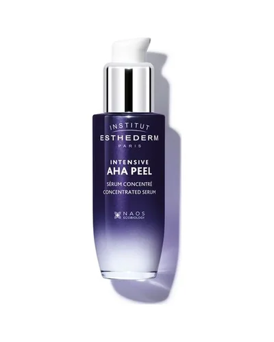 Envase de Intensive AHA Peel Sérum Concentré sobre fondo blanco