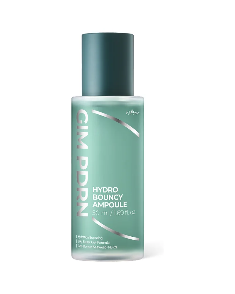 Frasco de GIM PDRN Hydro Bouncy Ampoule sobre fondo blanco