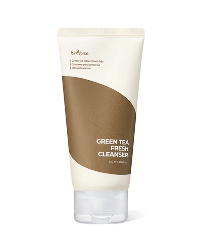 Tubo de Green Tea Fresh Cleanser sobre fondo blanco