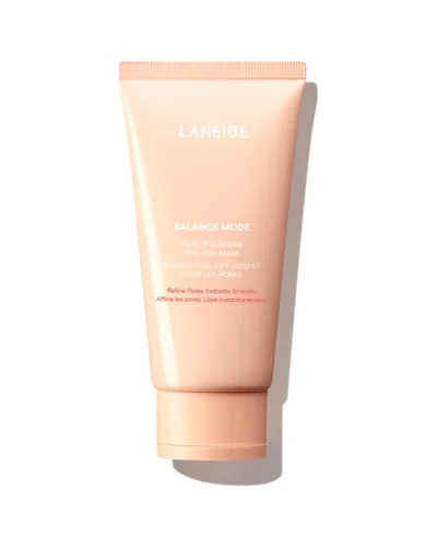 Envase de Balance Mode Pore Polishing Peel-off Mask sobre fondo blanco