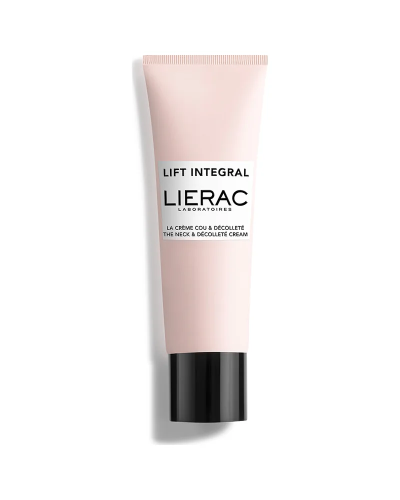 Tubo de Lift Integral Crema Cuello y Escote de Lierac sobre fondo blanco