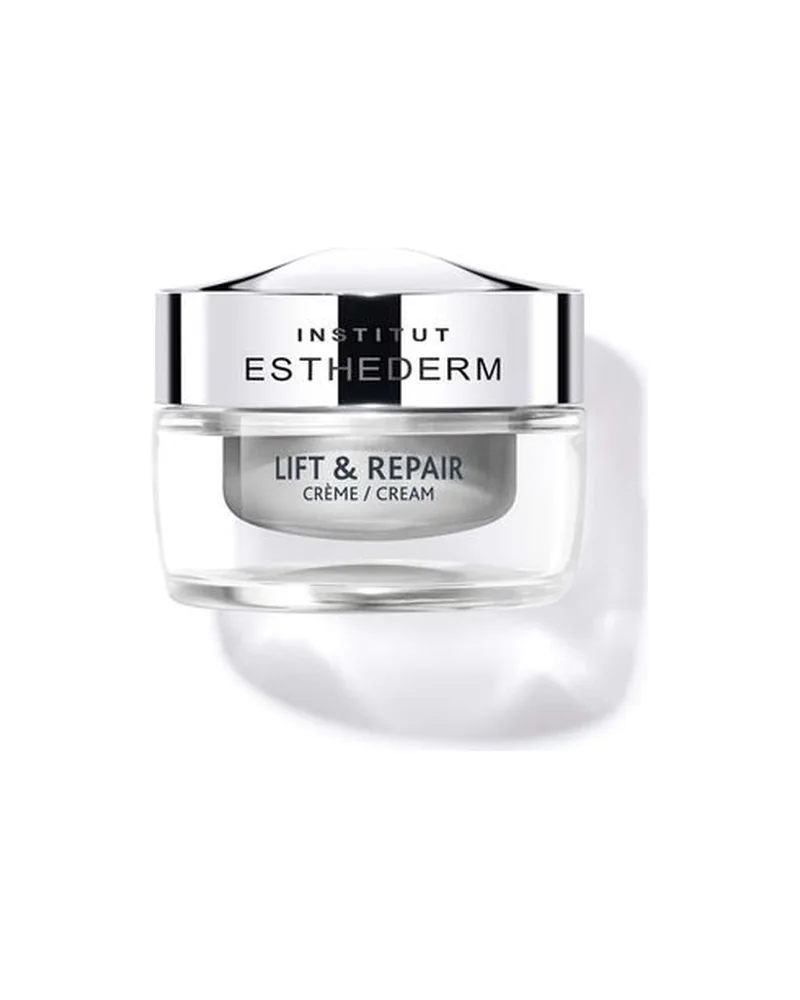Tarro de Lift & Repair Crème Absolue Lissante sobre fondo blanco