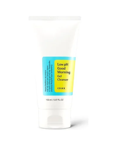Envase de Low pH Good Morning Gel Cleanser sobre fondo blanco