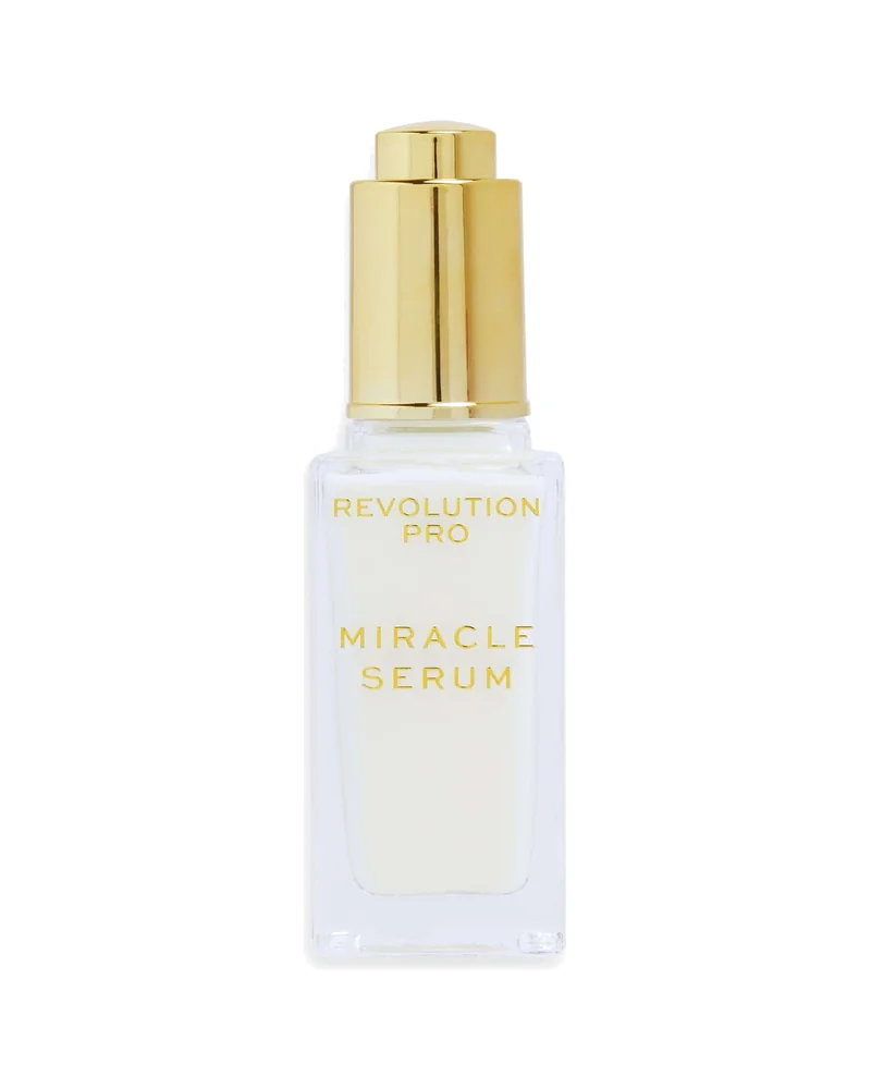 Envase de Pro Miracle Serum sobre fondo blanco