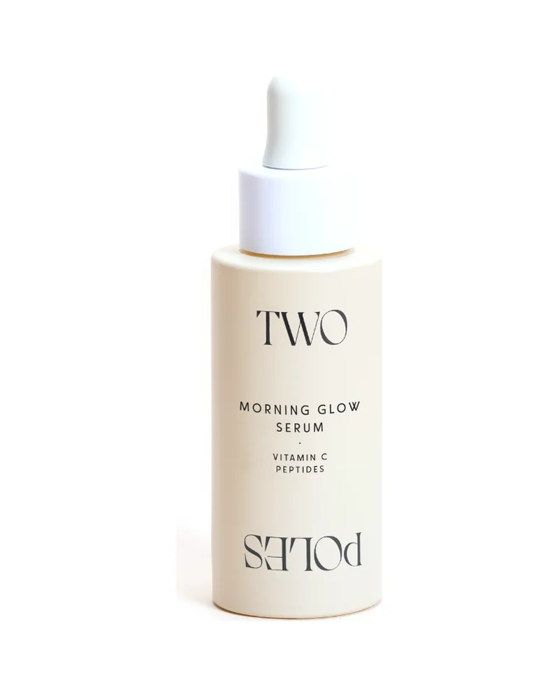 Envase de Morning Glow Serum sobre fondo blanco