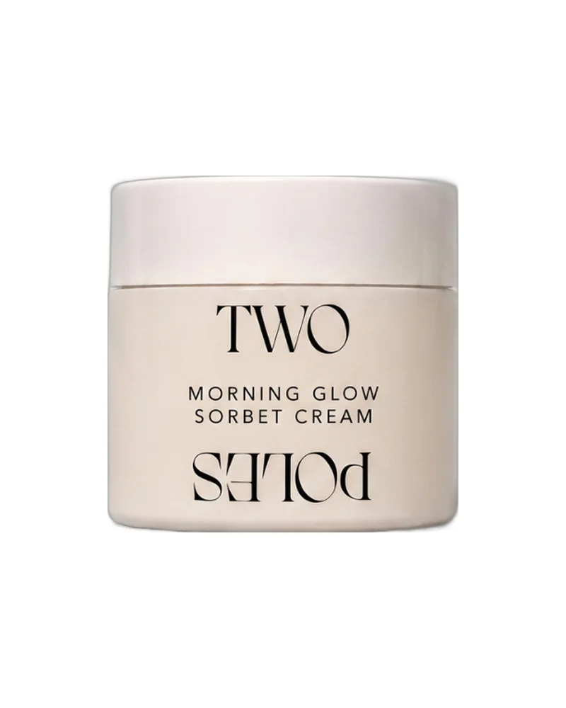 Envase de Morning Glow Sorbet Cream sobre fondo blanco