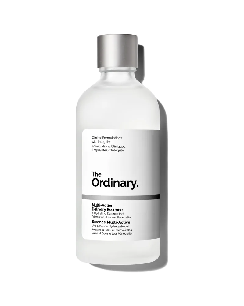 Envase de Multi-Active Delivery Essence sobre fondo blanco