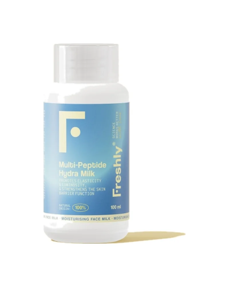 Envase de Multi-Peptide Hydra Milk sobre fondo blanco