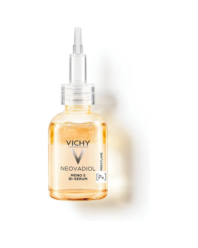 Envase de Neovadiol Meno 5 Bi-Serum sobre fondo blanco