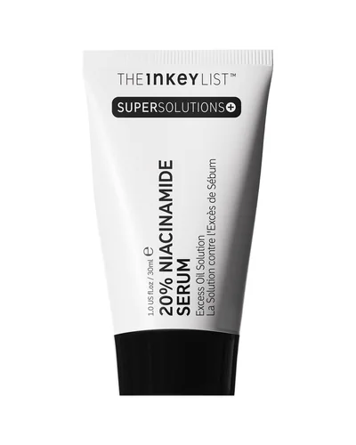 Envase de 20% Niacinamide Serum sobre fondo blanco