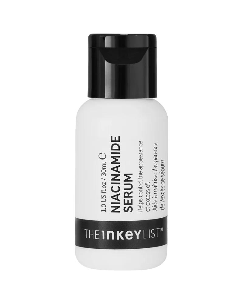 Envase de 10% Niacinamide Serum sobre fondo blanco