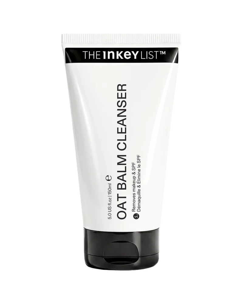 Envase de Oat Cleansing Balm sobre fondo blanco