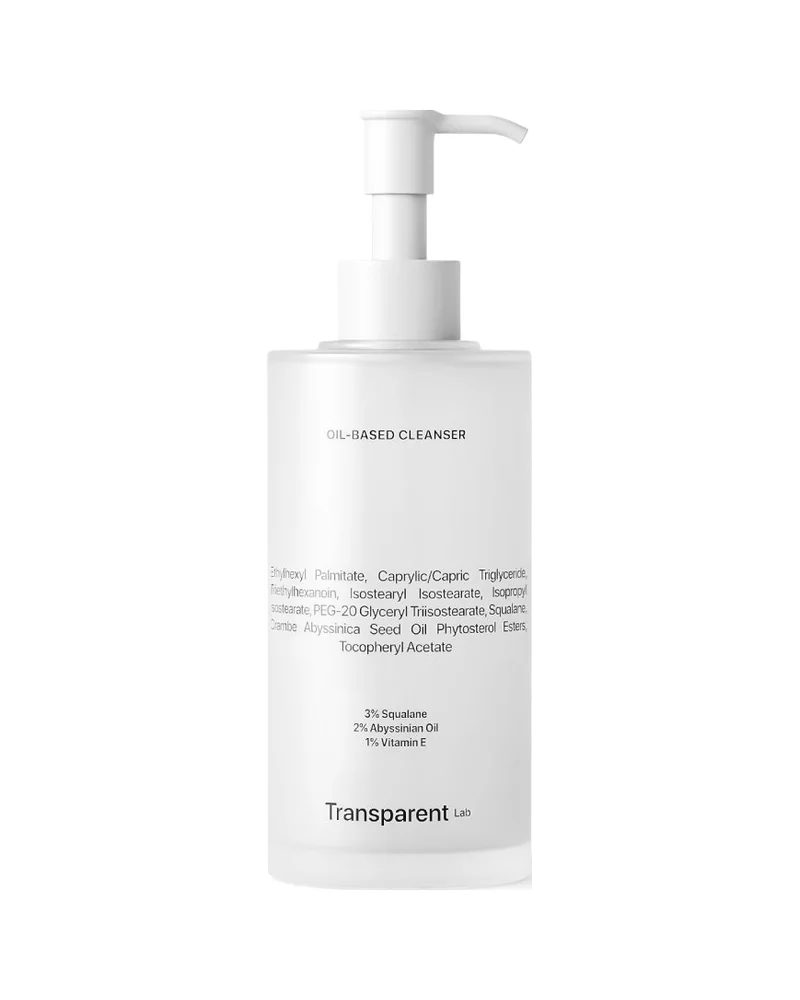 Envase de Oil Based Cleanser sobre fondo blanco