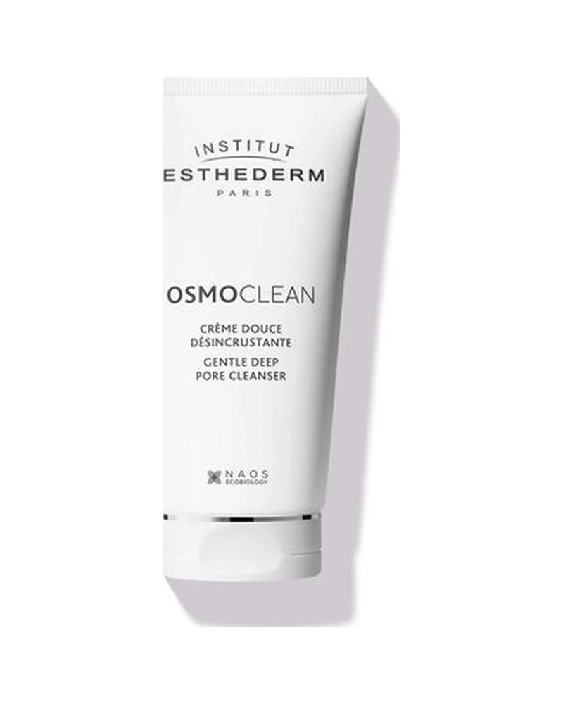 Envase de Osmoclean Crème Douce Désincrustante sobre fondo blanco