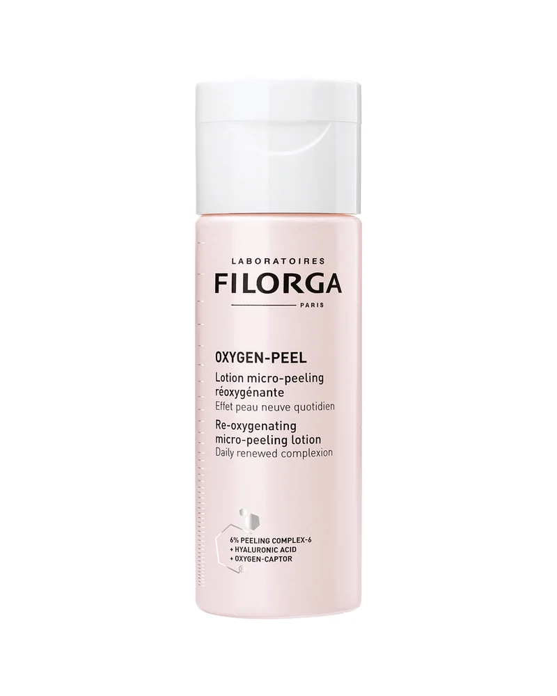 Frasco de Oxygen-Peel sobre fondo blanco