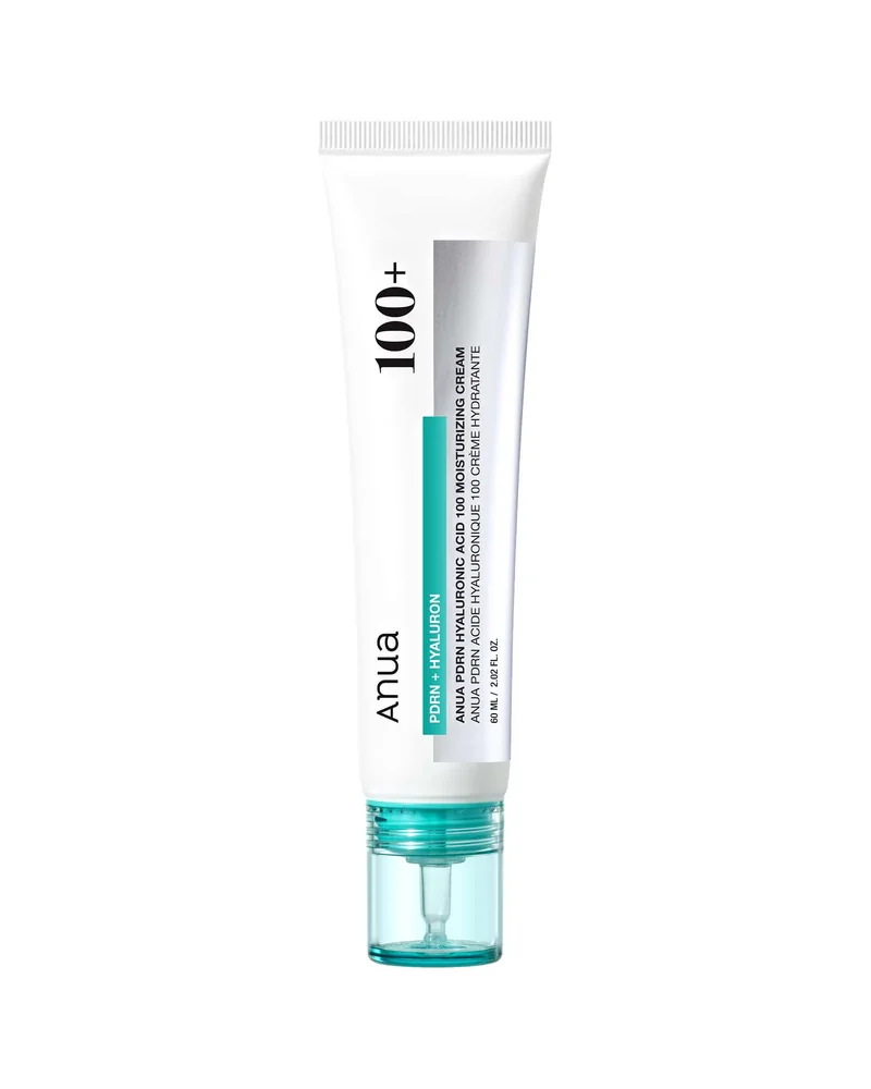 Tubo de PDRN Hyaluronic Acid 100 Moisturizing Cream sobre fondo blanco