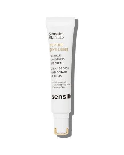 Envase de Peptide Eye Lisss sobre fondo blanco