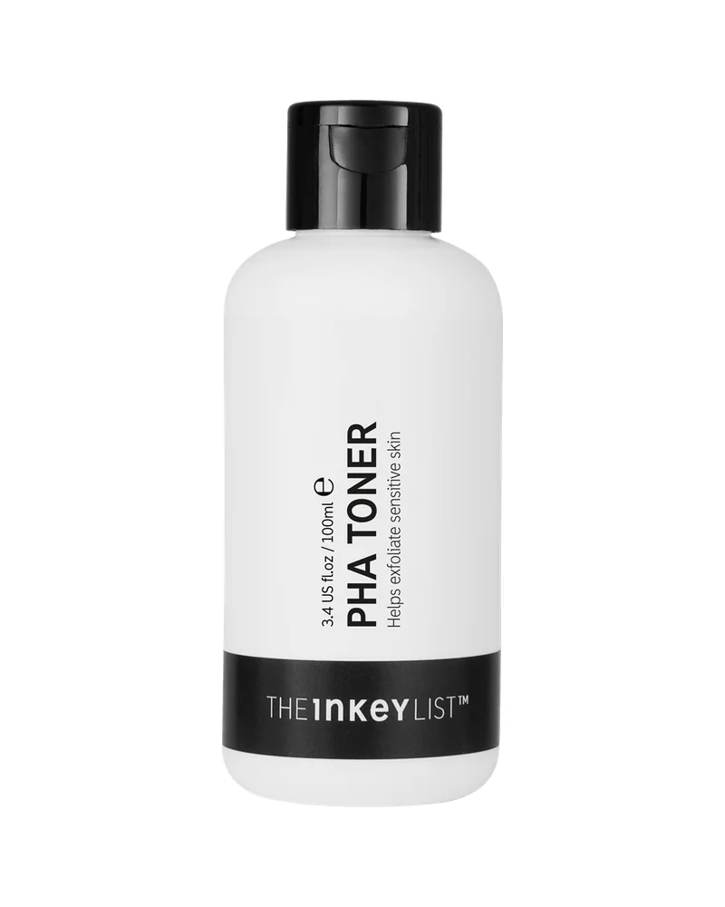 Envase de PHA Toner sobre fondo blanco