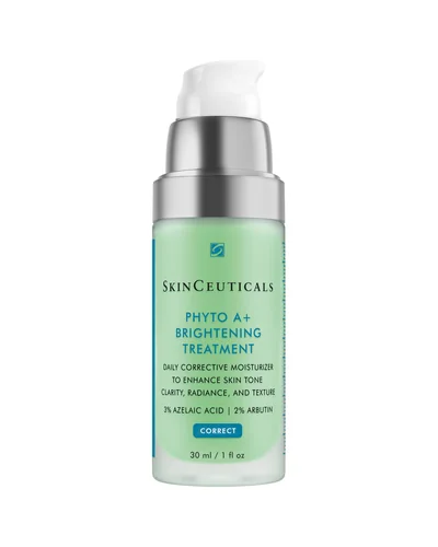 Envase de Phyto A+ Brightening Treatment sobre fondo blanco
