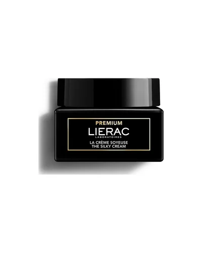 Tarro de Premium La Crema Sedosa sobre fondo blanco