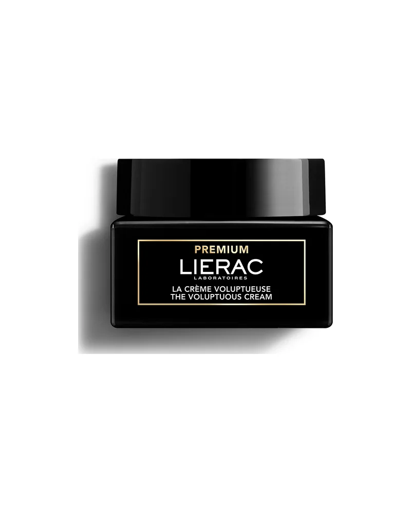 Tarro de Premium La Crema Voluptuosa sobre fondo blanco