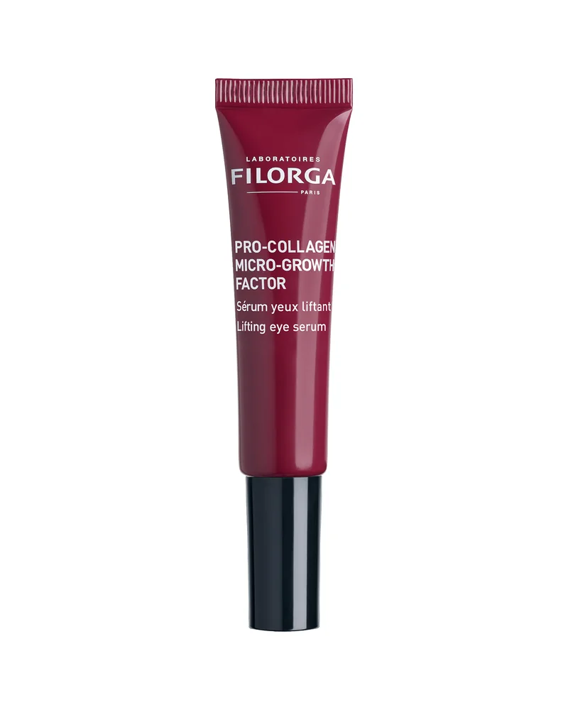 Tubo de Pro-Collagen Micro-Growth Factor Eyes sobre fondo blanco