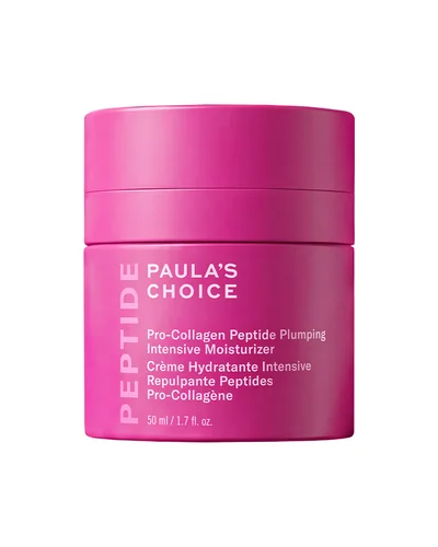 Envase de Pro-Collagen Peptide Plumping Intensive Moisturizer sobre fondo blanco