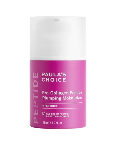 Envase de Pro-Collagen Peptide Plumping Moisturizer sobre fondo blanco