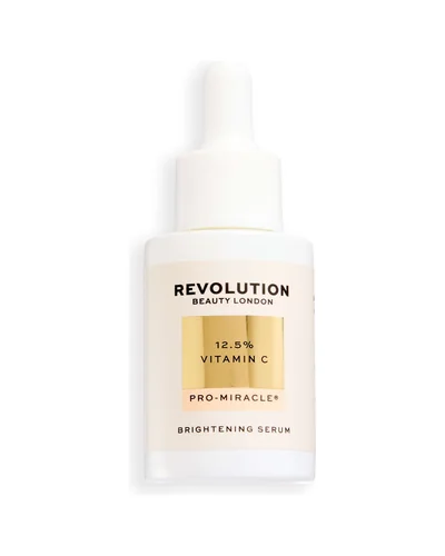 Frasco con cuentagotas de Pro Miracle 12.5% Vitamin C Serum sobre fondo blanco