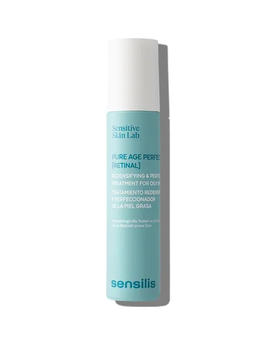 Envase de Pure Age Perfection Retinal sobre fondo blanco