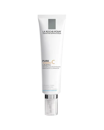 Envase de Pure Vitamin C Crema Ligera sobre fondo blanco