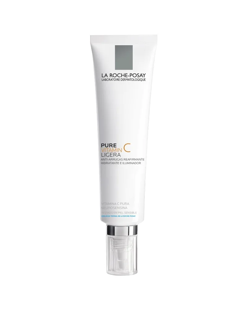 Envase de Pure Vitamin C Crema Ligera sobre fondo blanco