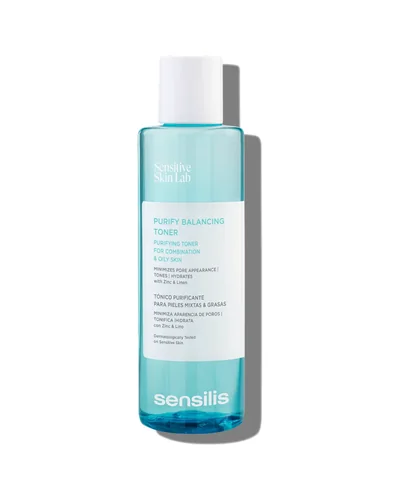 Envase de Purify Balancing Toner sobre fondo blanco