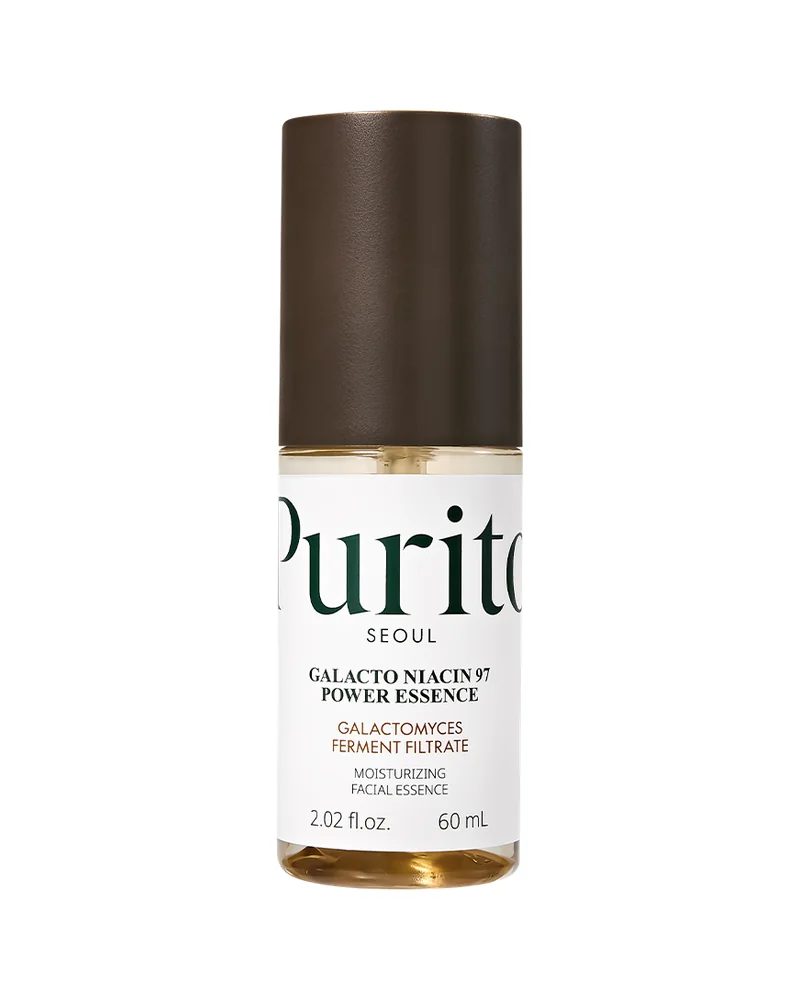 Envase de Galacto Niacin 97 Power Essence sobre fondo blanco