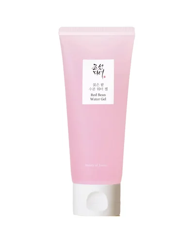 Envase de Red Bean Water Gel sobre fondo blanco