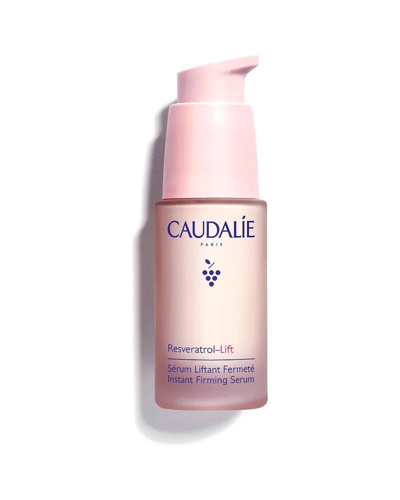 Envase de Resveratrol-Lift Sérum Firmeza sobre fondo blanco