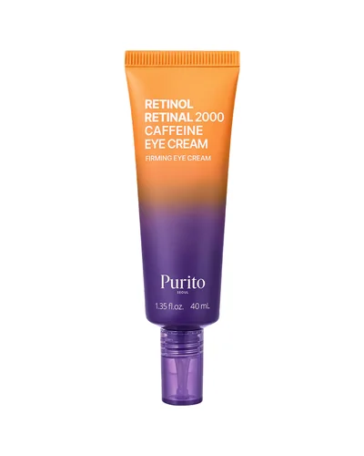 Envase de Retinol Retinal 2000 Caffeine Eye Cream sobre fondo blanco