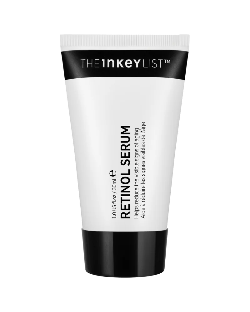 Envase de Retinol Serum sobre fondo blanco