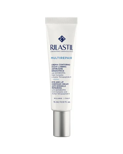 Envase de Multirepair Contorno de Ojos sobre fondo blanco