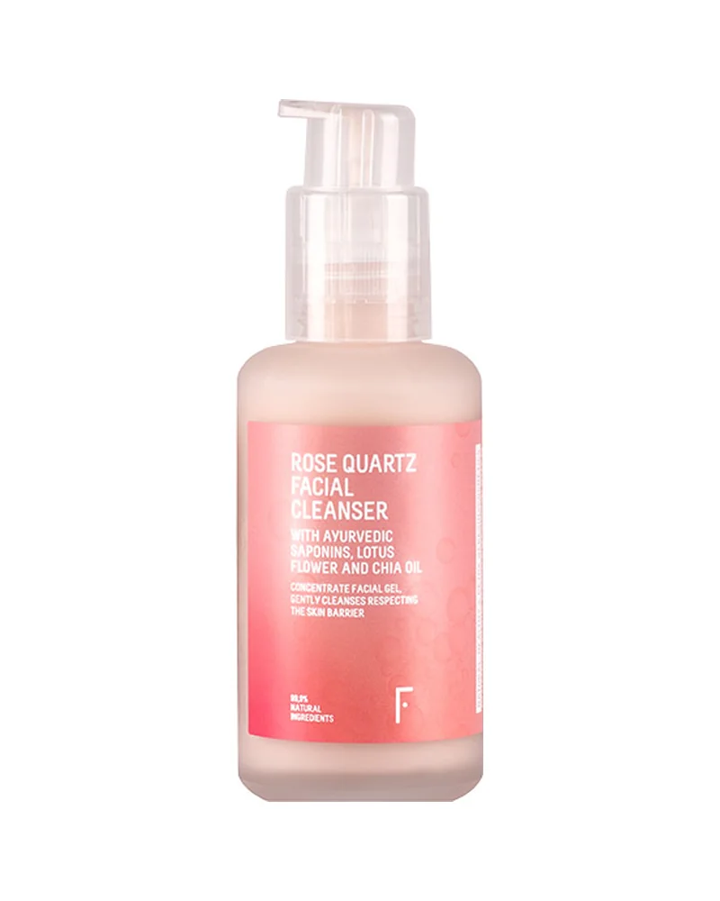 Envase de Rose Quartz sobre fondo blanco