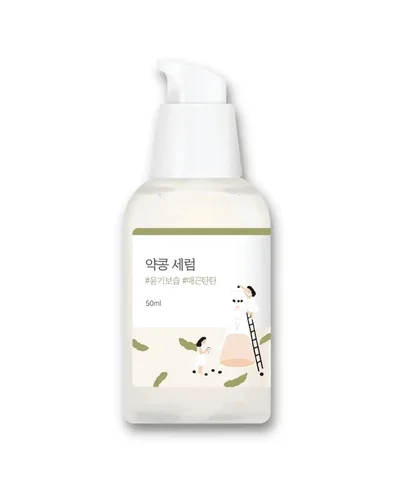 Envase de Soybean Nourishing Serum sobre fondo blanco