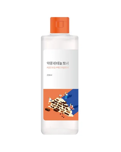 Envase de Soybean Panthenol Toner sobre fondo blanco