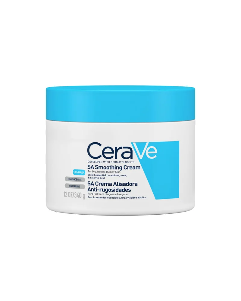 Envase de SA Crema Alisadora Anti-rugosidades sobre fondo blanco