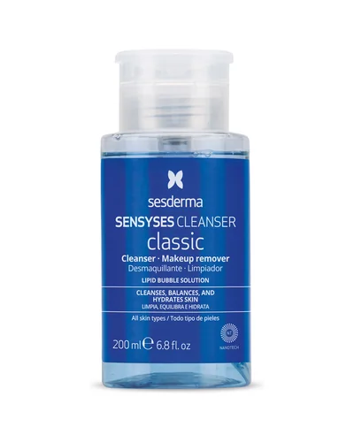 Envase de Sensyses Cleanser Classic sobre fondo blanco