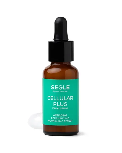 Envase de Sérum Cellular Plus sobre fondo blanco