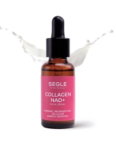 Envase de Sérum Collagen NAD+ sobre fondo blanco